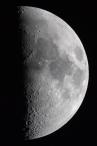 Księżyc - zdjęcie wykonane 2012-05-28, teleskop Meniskas 2250/150, aparat Canon EOS 450D, ISO 100, czas 1/30 s
