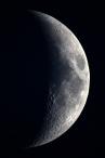 Księżyc - zdjęcie wykonane 2012-03-28, teleskop Meniskas 2250/150, aparat Canon EOS 450D, ISO 100, czas 1/15 s
